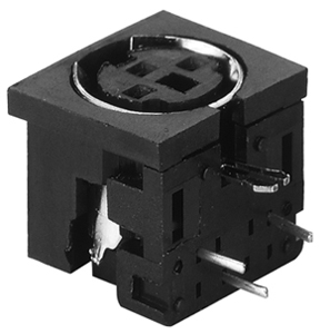 A1001 Mini DIN PCB Socket A1001